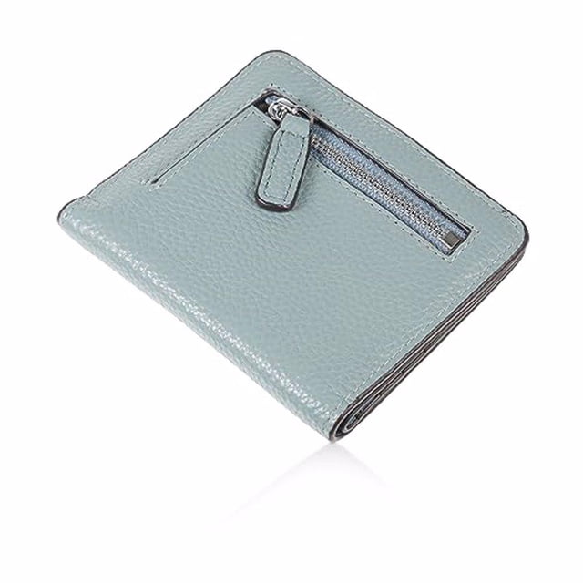 fastboy Compact Purse For Unisex Easy To In Bag Durable Leather Purse Small Wallet Stylish blue 1Set