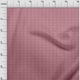 thumbnail image 3 of oneOone Coton Flex Rose Pâle Tissu Rétro Champignon Matière de Robe Tissu Imprimé Tissu au Mètre 40 Pouces de Large, 3 of 5