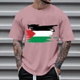 thumbnail image 5 of T-Shirts à Col Rond pour Hommes Séchage Rapide Imprimé Polyester, Coupe 3D Col Rond Haut Athlétique pour Gym, Course, Cyclisme & Décontracté, 5 of 5