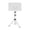 White, variant on Milaget Music Sheet Stand Adjustable Height for Band Stage Performance Music Players White