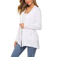 thumbnail image 3 of SAYOO Women'S Jacket Knitted Cardigan Open Shrug Knit Casual Loose Sweater Jacket With Pockets Tops, Women'S Casual Long Sleeve Sweater Loose Home Casual Wear Jacket Simple Cardigan Jacket, 3 of 6