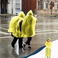 thumbnail image 4 of Poncho de Pluie Réutilisable en EVA, Imperméable Léger et Compressible, Design à Boutons-Pression Pleine Longueur, Équipement de Randonnée d'Urgence en Plein Air, Protection contre les Intempéries Pliable, 4 of 6