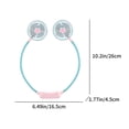 thumbnail image 4 of Sentmoon Neck Fans That Blow Cold Air Portable Fan Hanging Fan Cute Outdoor Portable Small Fan Big Wind Power Silent Walking Fan Camping Folding Fan USB Charging Multi-direction Adjustment Hanging, 4 of 7