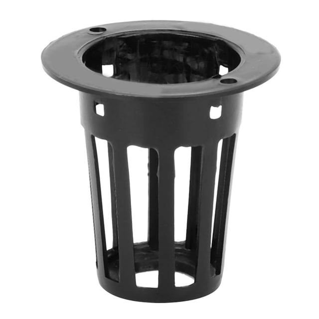Hydroponics Pot, 100Pcs Fix Seedlings Soilless Plant Pot, Black Soilless Cultivation For Garden Containers Breeding Varieties Protect Roots Black