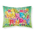 thumbnail image 1 of Carolines Treasures APH8872PILLOWCASE Happy Birthday Fabric Standard Pillowcase, 1 of 2