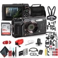 thumbnail image 1 of Olympus Tough TG-6 Waterproof Camera (Black) - Action Bundle - With 50 Piece Accessory Kit +  Extra Battery + Float Strap + Sandisk 64GB Ultra Memory Card + Padded Case + More, 1 of 5