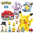 thumbnail image 2 of 2021 NEW Classic Anime Pokemon Center House Pikachu Mewtwo Charizard Venusaur Building Blocks Bricks Sets Model DIY Toy For Gift, 2 of 7