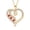 red-A, variant on TIMIFIS Necklace Love Heart Pendant Necklaces Jewelry For Women Birthstones Rose Gold Jewelry Birthday Gifts For Women Mom Girlfriend Her For Anniversary Gifts - Summer