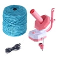 thumbnail image 4 of Birdeem Yarn Ball Winder, Electric Yarn Ball Winder Stepless Speed, Capacity Automatic Winder for Crocheting Knitting, Adjustable Strong Spring Tension Yarn Cake Spinner Roller Swift (Pink), 4 of 9