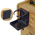 thumbnail image 3 of Porte-boisson Pliable et Durable avec Vis pour Table de Baby-Foot, Noir, 3 of 8