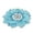 Blue, variant on Amzcrzy Bathroom Rugs, Bath Mat, Area Rug, Rugs Rugs for Living Room, Plain Flower Shape Easy Living Room Carpet Large Area Washable Bedroom Carpet Washable Home Absorbent Carpet room carpet