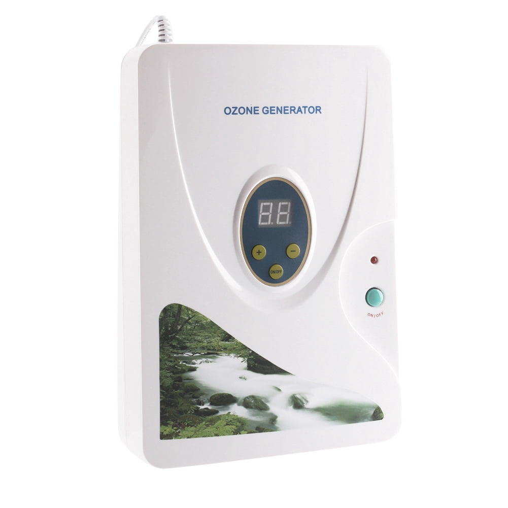Original Ozone Generator Ozonator Digital Display Air Purifiers 600mg/h Oil Vegetable Meat Fres