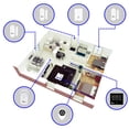 thumbnail image 3 of Security Alarm System Wireless Smart 8-Piece Kit DIY, WiFi & 4G Touch Panel, Doorbell, Motion & Door Alarm Sensors Security, Smart Home Burglar Alarm System & Business Security, 3 of 11
