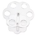 thumbnail image 3 of 3Pcs 6 Holes Acrylic Ice Cream Cone Stand Holder Transparent, 3 of 4