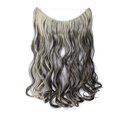 thumbnail image 2 of Extensions de Cheveux Invisibles Fil Miracle Secret Cheveux Bouclés Lisses Synthétiques, 2 of 6
