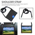 thumbnail image 4 of Silicone Case for Samsung Galaxy Tab S6 Lite (10.4") Tablet 2024/2022/2020, Durable TPU Case with Stand Function, Shock-absorbing Protective Crossbody Case with Shoulder Strap /Hand Strap, Blue Black, 4 of 6