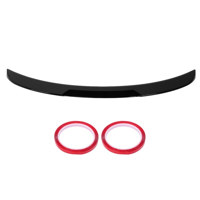 Rear Trunk Wing Car Trunk Spoiler Car Modification Accessory Glossy Black For M4 Style Trunk Lid Spoiler Wing Fit For Elantra 2016 2017 2018