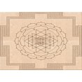 thumbnail image 1 of Ahgly Company Machine Washable Indoor Rectangle Transitional Peru Brown Area Rugs, 2' x 4', 1 of 7