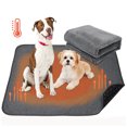 thumbnail image 4 of Self Warming Pet Mat for Cats Dogs, Usavan Extra Warm Self Heating Pet Bed Pad, Non-Slip Machine Washable Portable Pet Mat for Indoor Outdoor Use Crate Furniture, 4 of 7