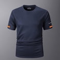 thumbnail image 1 of Mens Gym T-Shirts Summer Athletic Quick Drying Workout Top Compression Fit Short Sleeve Crew Neck Running Basketball Shirt, 1 of 4