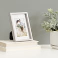 thumbnail image 2 of DesignOvation Gally 5x7 Matted to 3.5x5 White Picture Frame, 2 of 9