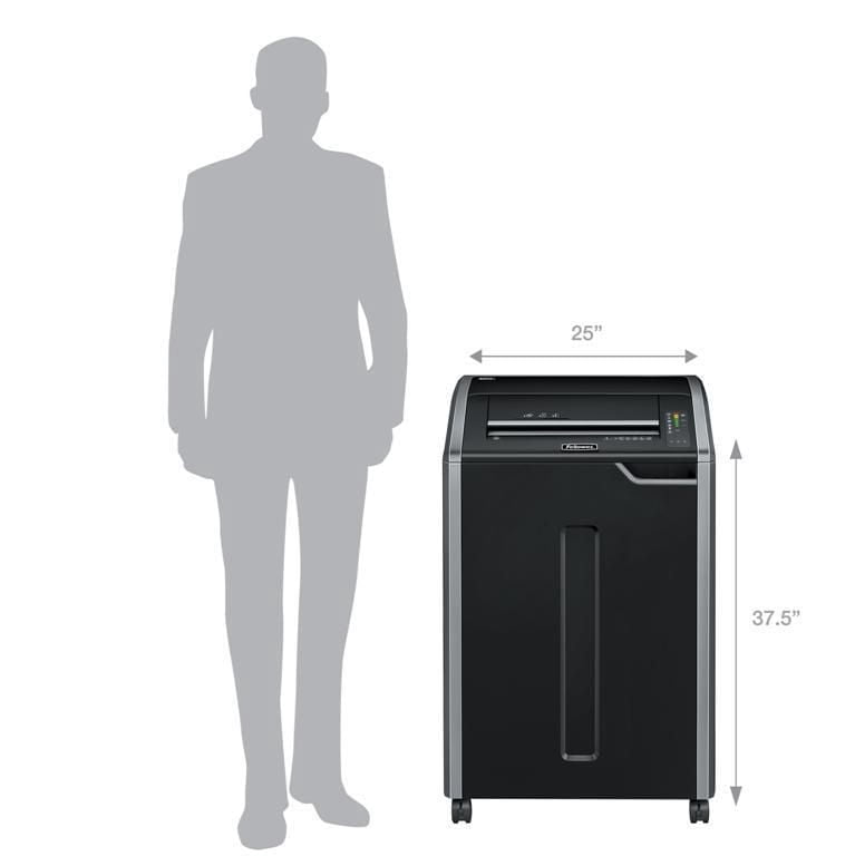 Déchiqueteuse Powershred®  485Ci coupe croisée - Technologie antibourrage
