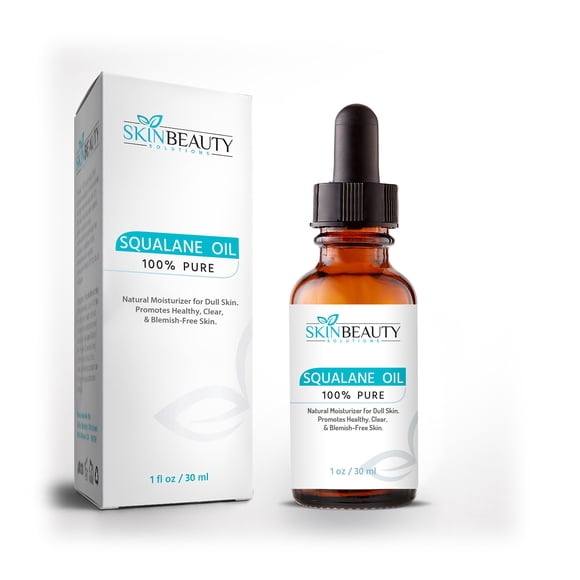 Squalane Oil –All Natural Olive Derived 100% Pure Ordinary Squalane Oil. Great for Face, Body and Hair. Natural Moisture For Mature, Dry and Dull Skin Most Effective Squalene Oil