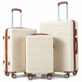 thumbnail image 3 of 3 Abs 20/24/28 3-Piece Suitcase Set B, 3 of 9