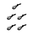 thumbnail image 3 of relayinert 2mm Elastic Bungee Rope Shock Cord Tie Boat/Trailer Covers Down - Black 5m 5Set, 3 of 6