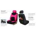 thumbnail image 4 of Car Seat Cover Full Set with Steering Wheel, Belt, & Head Rest Covers 11 Colors, 4 of 6