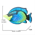 thumbnail image 2 of XZNGL Iron Fish Hanging Decoration Garden Home Crafts Decoration Fish Wall Hanging, 2 of 4