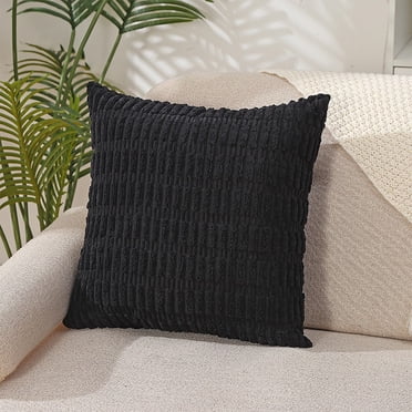 SuoKom Housses de Coussin Décoratives Boho 40X40 cm pour Canapé de Salon Lit Sofa, Déco Maison Style Simplicité, Coussin en Velours Côtelé Doux