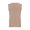 thumbnail image 4 of Timegard Tank Tops Men Crewneck Sleeveless Comfy Solid Color Casual Slim Fitting Tee Shirts Blouse, 4 of 5