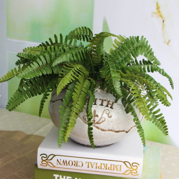 Artificial Fern Leaf Wedding Party home artificial fern Decorative Fern Plant Home Silk Cloth Fake Plant Ornament