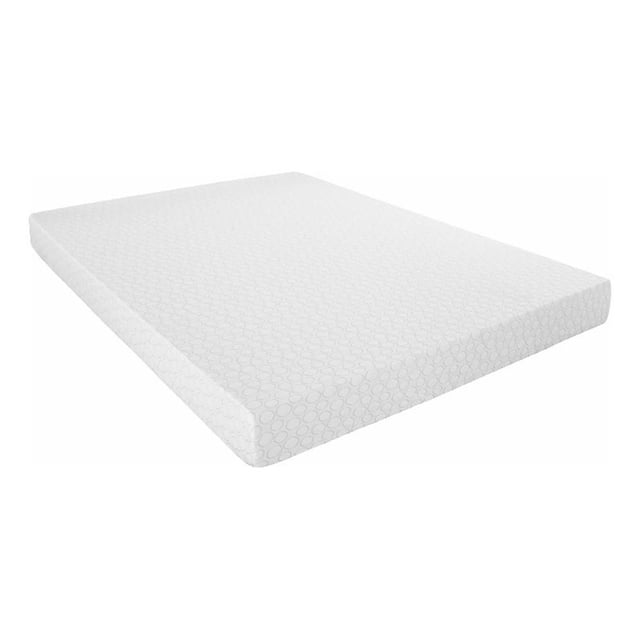 Pemberly Row Tight Top Gel Memory Foam Full Mattress - White Fabric