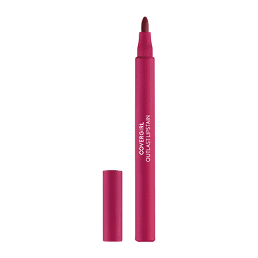 Covergirl Outlast Lipstain, Smooth Application, Precise Pen-Like Tip, Transfer-Proof, Satin Stained Finish, Vegan Formula, Pack of 1, 1.8ml