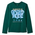 thumbnail image 1 of T-shirt à manches longues à imprimé graphique George pour garçons, 1 of 1