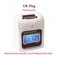 thumbnail image 1 of Recorder Digital Time Recorder Attendance Machine Time Card for Recorder Office Factory Staffs Employee Check in Time Recording ,Reliable Data Protection, 1 of 7