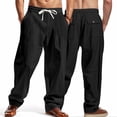 thumbnail image 1 of Pantalon Extensible pour Hommes Pantalon Cargo de Travail pour Hommes Pantalon Cargo Athlétique pour Hommes Pantalon de Travail pour Hommes Pantalon Extensible pour Hommes (Noir,P), 1 of 9