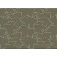 thumbnail image 1 of Ahgly Company Tapis Rectangulaire Lavable en Machine Rouge Brun, 8 Pieds x 12 Pieds, 1 of 7