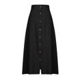 thumbnail image 1 of Ketyyh-chn99 Robes pour Femmes Grande Taille Robe Maxi Robe d'Été Manche à Volants Ample Fluide Plissée Robe Mini Noir,m, 1 of 4