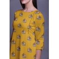 thumbnail image 2 of Bimba Kurtis Droits pour Femmes Longue Robe Kurti Imprimée Haut Indien à Manches 3/4, 2 of 6