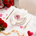 thumbnail image 4 of Fridja Ventes Bague Serviette Rose de la Saint-Valentin, 4 of 6