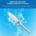 thumbnail image 3 of 10Pcs Nail Drill Set Electric Rotary Ceramic Drill Bit Wear Resistant Nail Drill Tool Set, 3 of 9