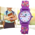 thumbnail image 4 of Adjustable Durable Watch, Wrist Watch For Kids Boys Girls Decoration Purple,Rose Red, 4 of 8