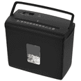 thumbnail image 1 of Moustache 5-Sheet Desktop Cross Cut Paper Shredder, Portable Auto Paper, CD and Credit Card Shredder with 2.38-Gallon Basket, 1 of 4