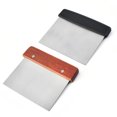 thumbnail image 4 of Dough scraper Pastry spatula Slicer baking tools Pastry chopper Stainless steel scraper, 4 of 7