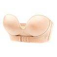thumbnail image 1 of TIMIFIS Strapless Front Buckle Gathe r up Invisible Anti-Slip Push Up Bra, 1 of 7
