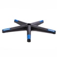 thumbnail image 1 of PRISP Gaming Chair Base Replacement - 5 Legs Base, Black and Blue, Office Desk Chair Parts, 1 of 2