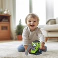 thumbnail image 2 of Green Push Back Inertia Engineering Toy Car Plastic 6.50X3.94X2.56 Inches Educational Press Action Vehicle For Children Learning Play Green, 2 of 6